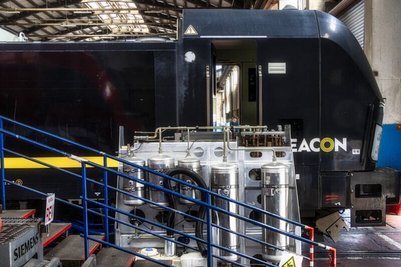 First Ever Overhauled Vectron Delivered to Beacon Rail