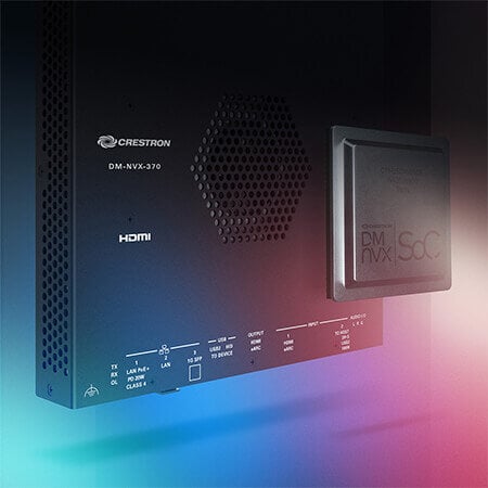 Crestron Unveils DM NVX 370 and Custom SoC