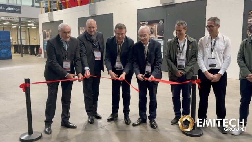 Le Groupe Emitech inaugure &agrave; Beaumont-le-Roger un centre d&rsquo;expertise d&eacute;di&eacute; aux batteries de grande capacit&eacute;