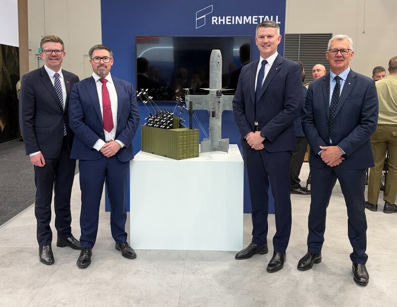 Rheinmetall and Praetorian launch containerised AERIE C-UAS