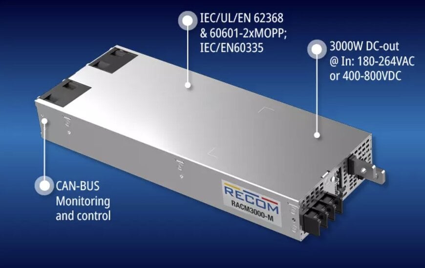 Syst&egrave;mes de conversion 3000 watts pour sant&eacute; et infrastructures automatis&eacute;es