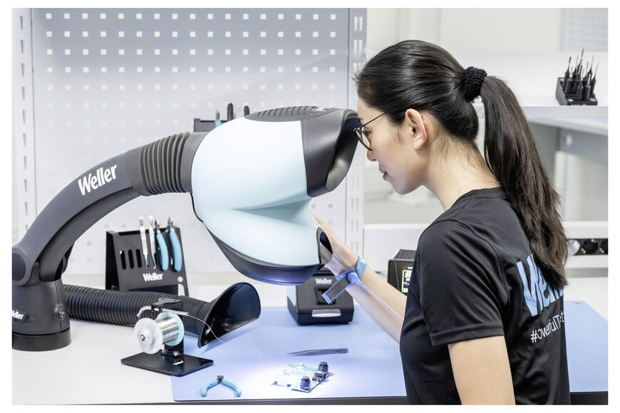 Weller PRISMA Microscoop ESD Verbetering Nanoworkflows