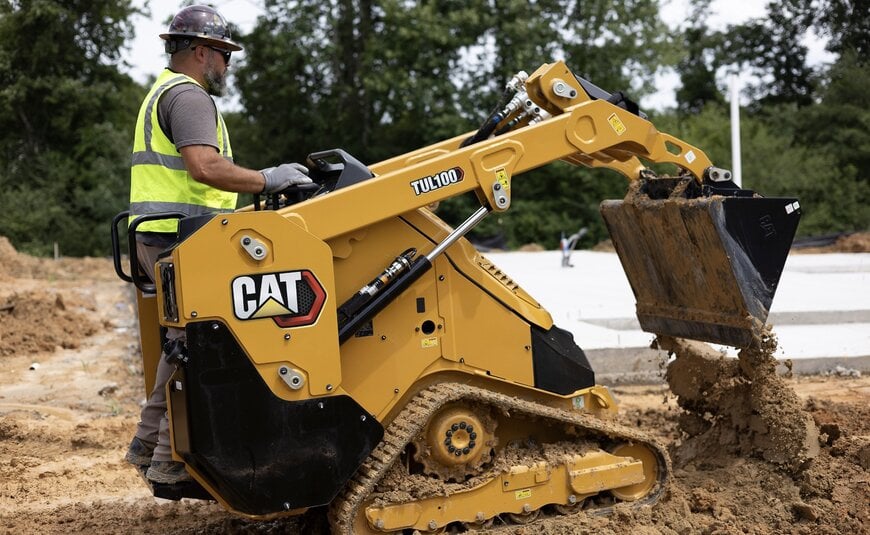 High-Capacity Compact Utility Loader for Confined Construction Spaces