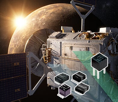 Exxeliaのフィルムコンデンサ、コモンモードチョーク、パワーインダクタがESAの水星探査ミッション「BepiColombo」を支援