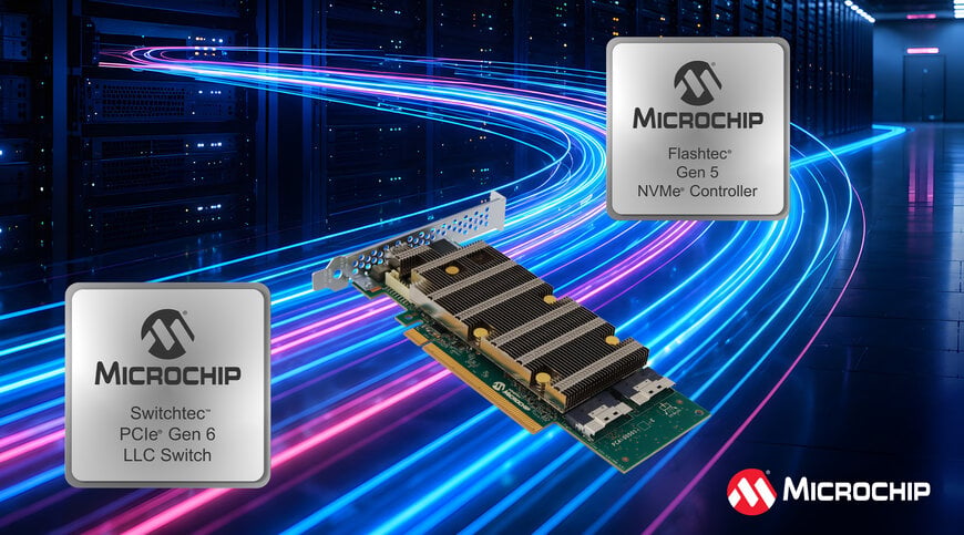 Extension du portefeuille de solutions pour centres de données par Microchip