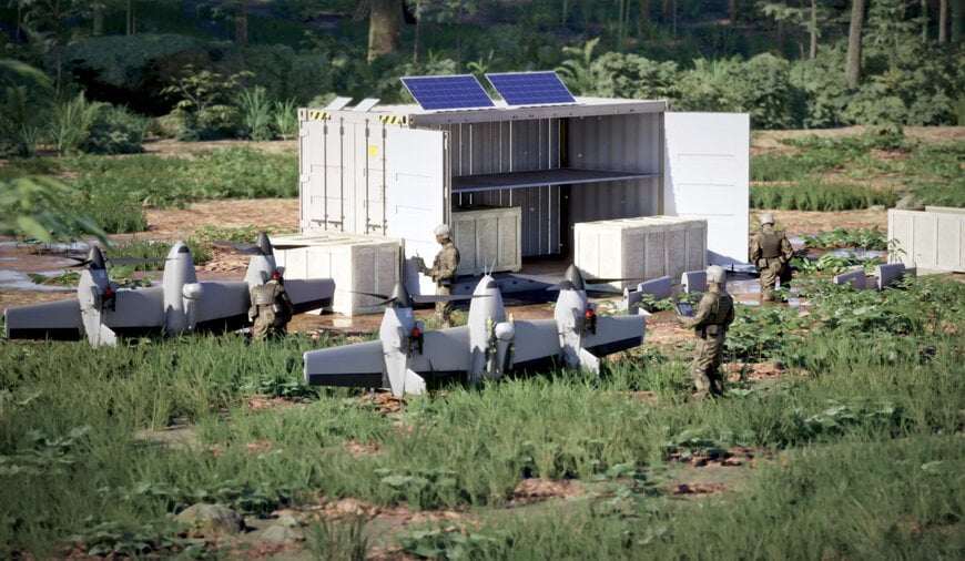 Containerized VTOL UAS Deployment for Austere Expeditionary Operations