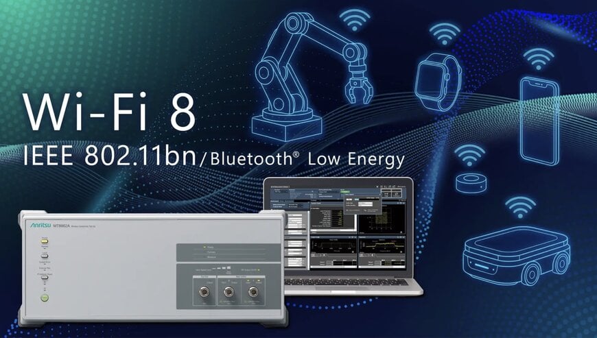 Wi-Fi 8およびBluetooth Low Energy対応RF評価プラットフォーム