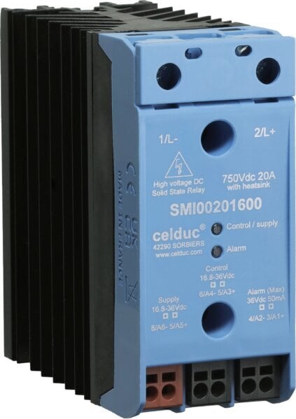 SMI Series: New Compact High-Voltage DC Solid State Relays for Railway Applications