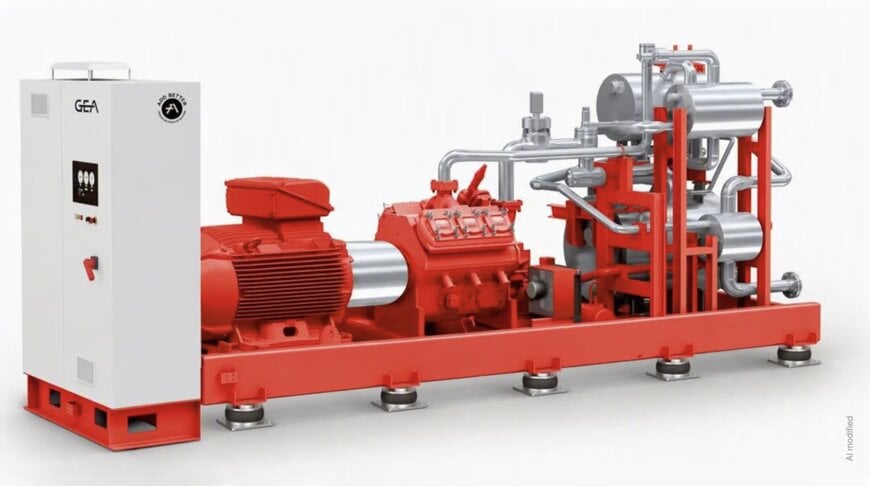 GEA präsentiert neues Luftfederkonzept für Kältemaschinen und Wärmepumpen