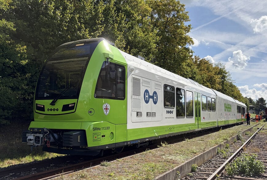 Narrow Gauge Test Track For Regional Hydrogen Trains