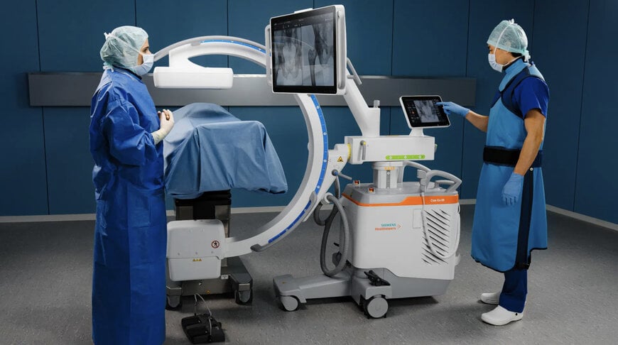 Mobile C-Arm Fluoroscopy System Architecture for Intraoperative Surgical Guidance