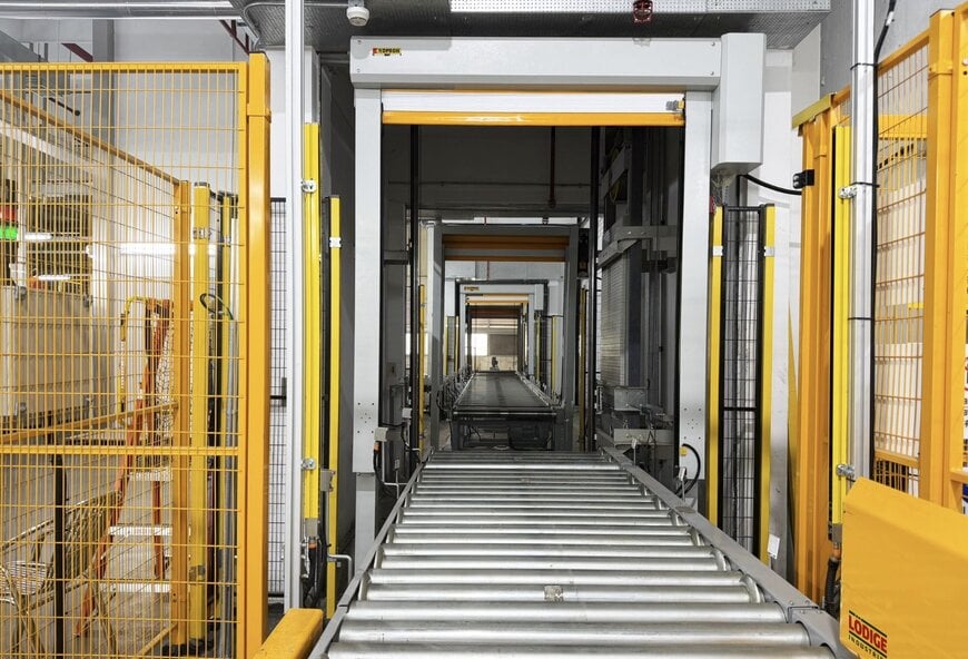 Modernizing Vertical Pallet Transport in Beverage Manufacturing
