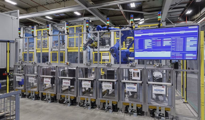 Soudage Robotisé Automatisé Pour Châssis De Chariots Élévateurs