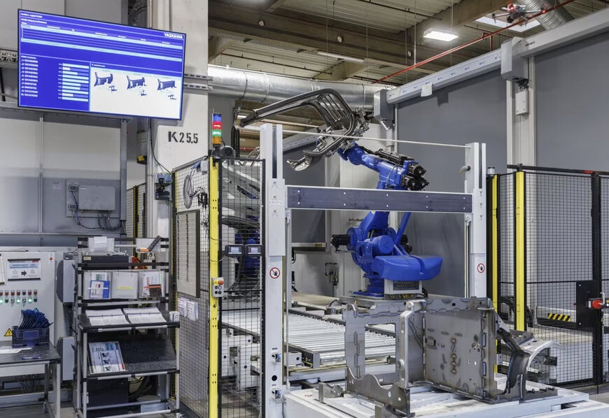 Soudage Robotisé Automatisé Pour Châssis De Chariots Élévateurs