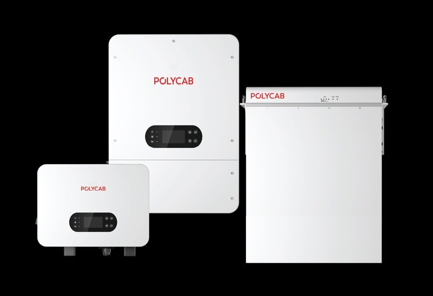 Polycab launches hybrid inverter and BESS at REI Expo