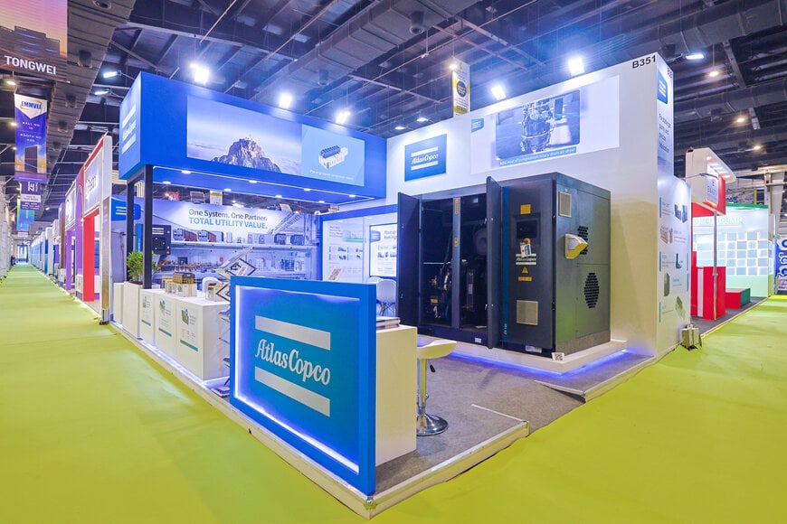 Atlas Copco showcases energy-efficient air solutions at REI Expo
