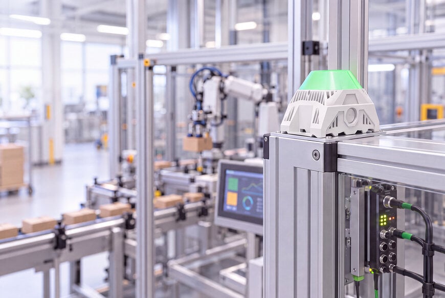 Signalisation de l'&eacute;tat des machines industrielles avec IO-Link