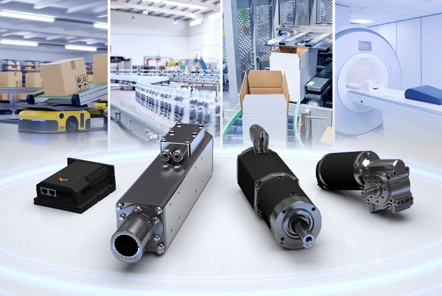 Integrierte b&uuml;rstenlose Motoren f&uuml;r modulare Motion-Control-Architekturen