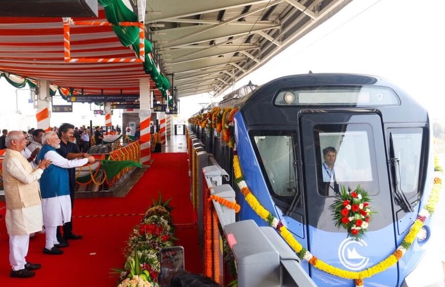 Hitachi Rail's Driverless Digital Signalling Powers Opening of Chennai Metro Phase II Line