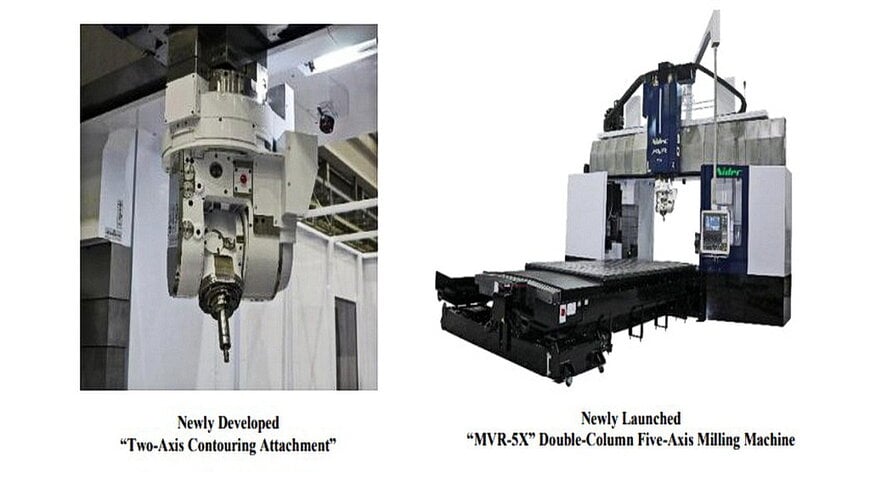 Double-Column Five-Axis Milling for Large Parts