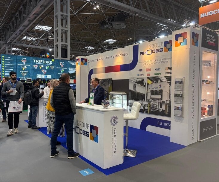 Group Rhodes showcases aerospace forming at Advanced Engineering