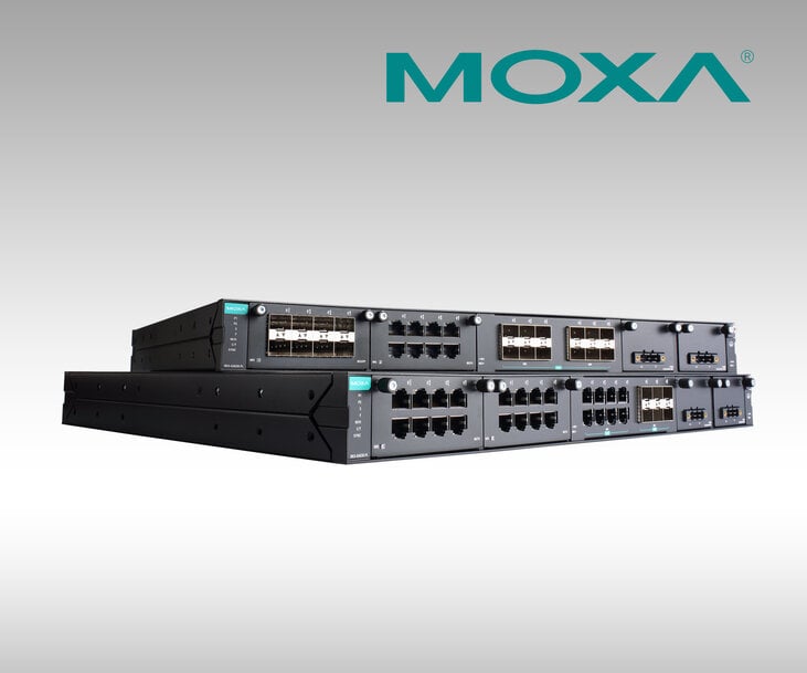 Commutateurs rackables Moxa pour réseaux IT/OT critiques et hautes performances – SPS 2026 – Hall 5, stand 419