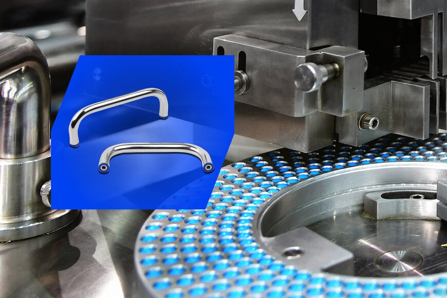 KIPP lanza nuevos componentes Hygienic DESIGN en acero inoxidable