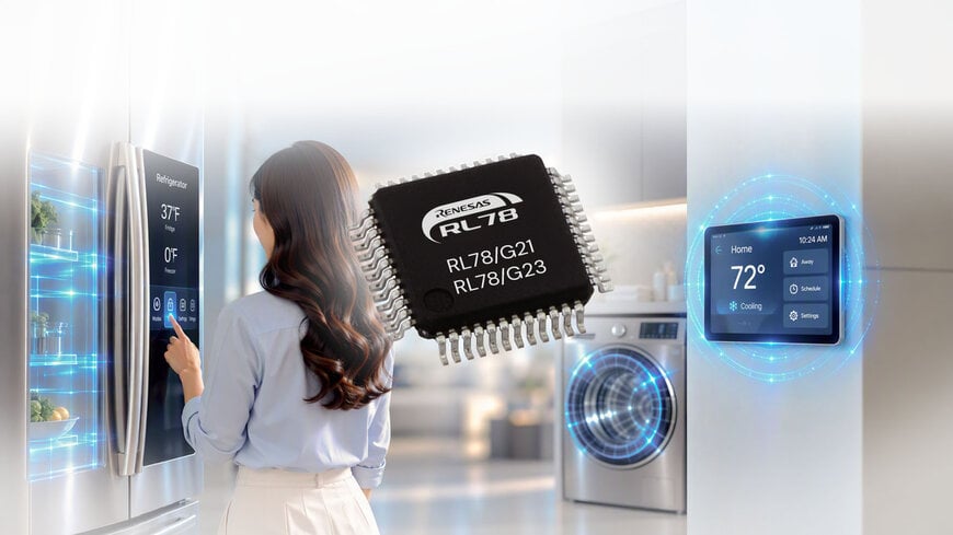 Renesas lance le microcontr&ocirc;leur RL78/G21 &agrave; ultra-basse consommation