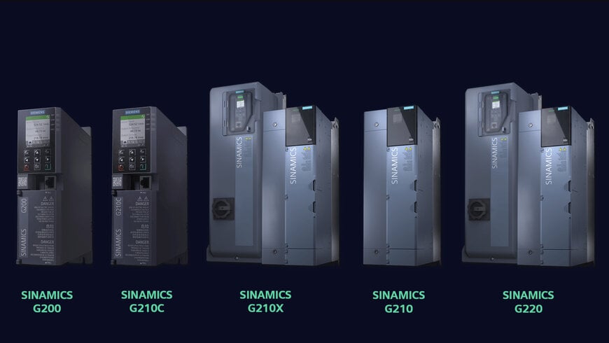 Siemens introduces next-generation Sinamics G drives for industrial applications