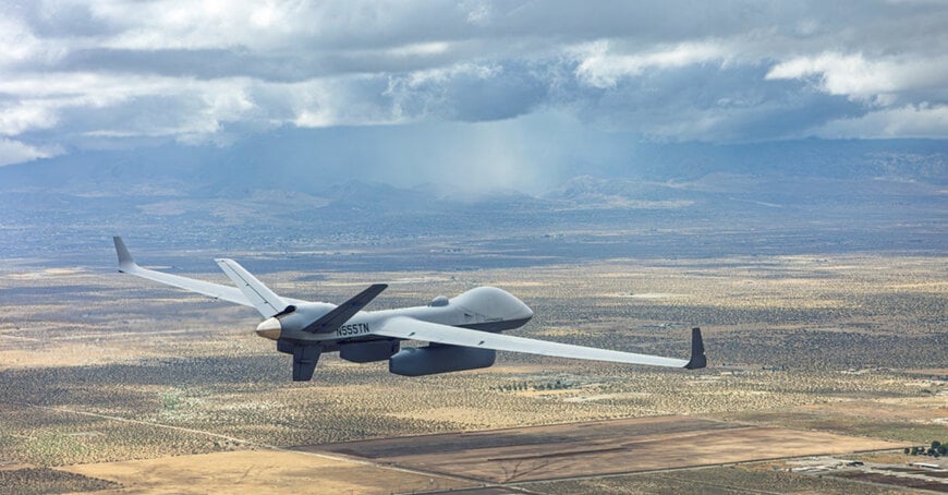 Uncrewed Airborne Early Warning Radar Flight Trials on MQ-9B