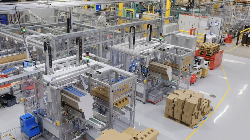 Sähköasennuskalusteiden pakkausautomaatio ja materiaalitehokkuus tuotantologistiikassa