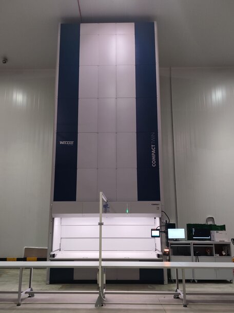 Hijos de Luis Rodríguez reduce en torno a un 90% el espacio de almacenaje con tecnología vertical Compact Lift de Weland Solutions