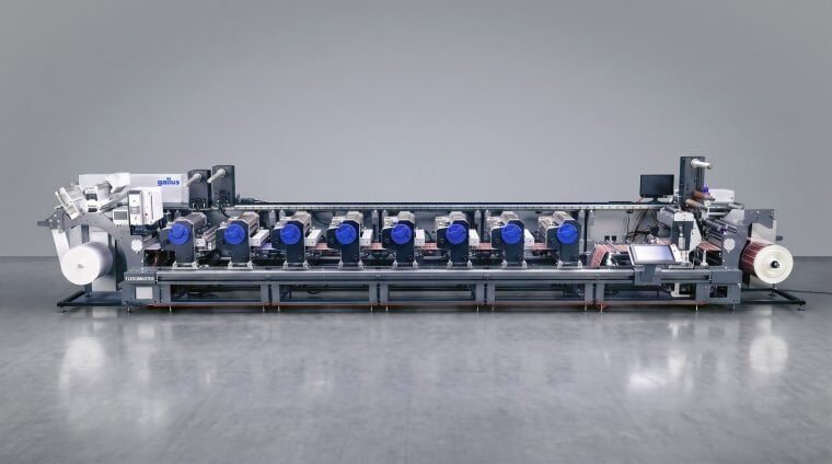 Gallus unveils Flexomaster label press at LOUPE India 2026