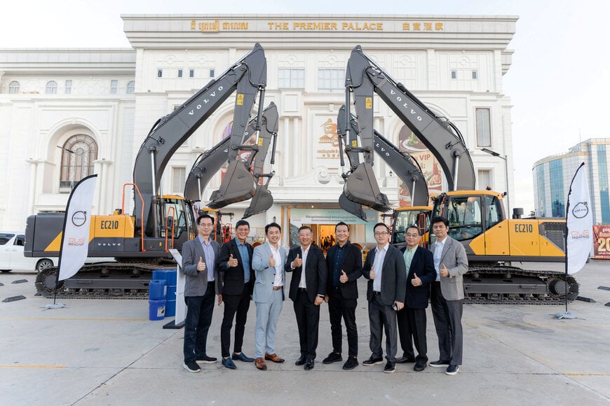 Volvo CE partners with Que Mekong in Cambodia