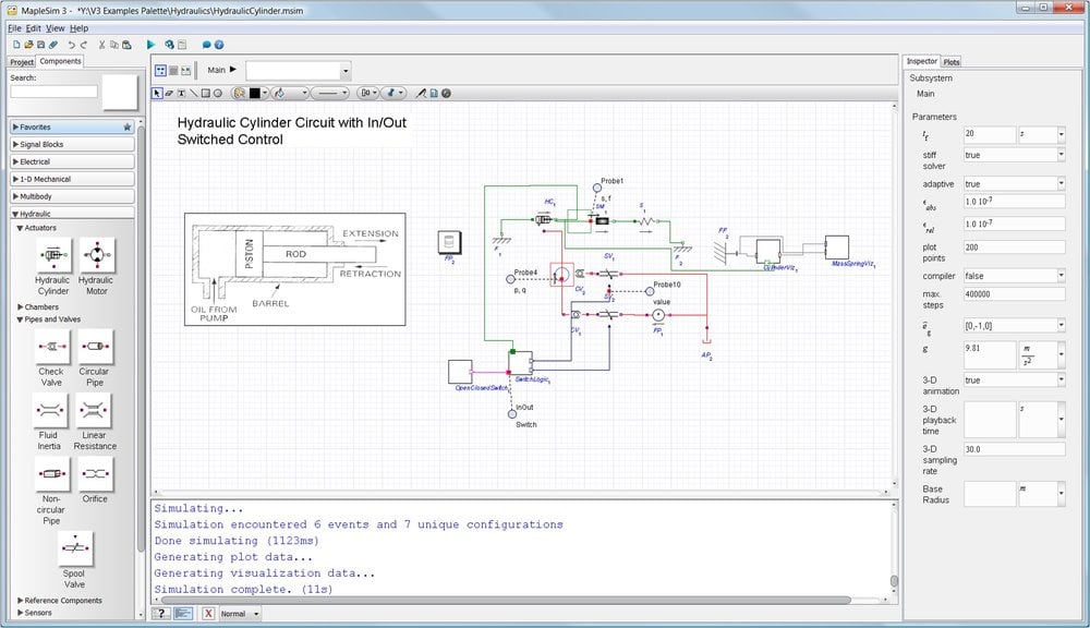 Maple Software Kinetics Simulation Maplesoft’s new solution suite | Engineering Thailand