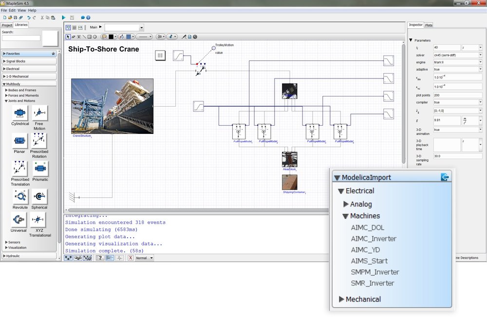MapleSim™ 4.5 offers Modelica ® import capabilities and an enhanced ...